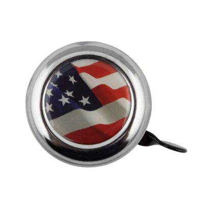 Swell Bell American Flag Bell Chrome