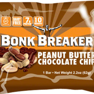 Bonk Breaker Peanut Butter Dark Chocolate Chip Protein Energy Bar