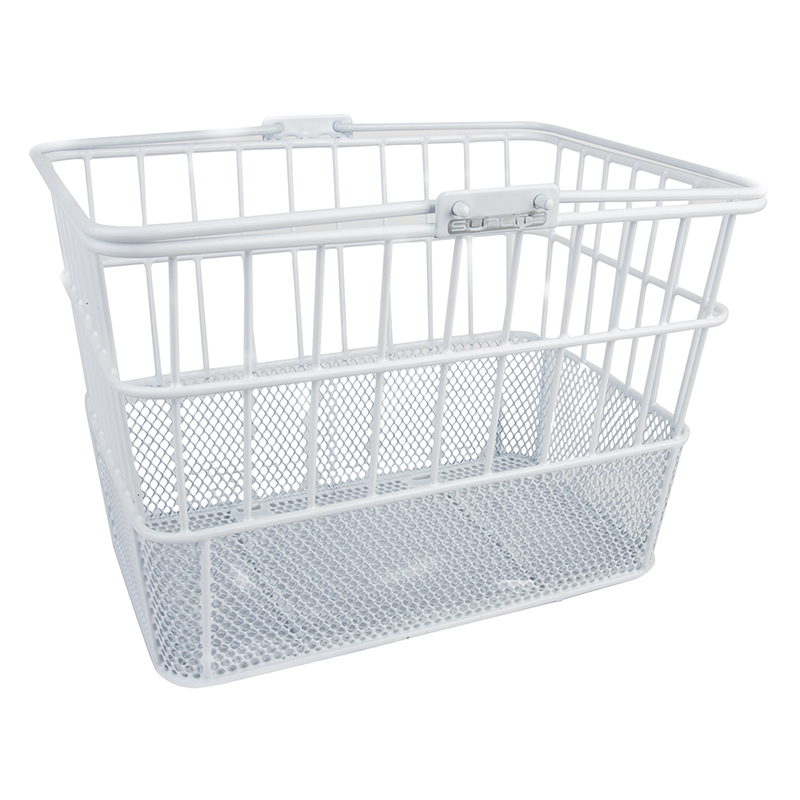 Sunlite Standard Mesh-Bottom Lift-Off Basket White