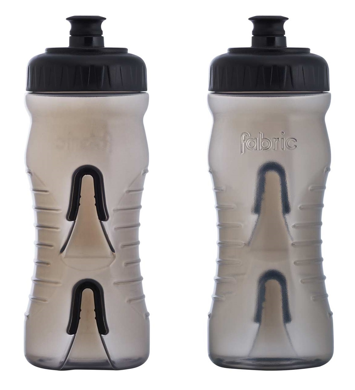 Fabric Cageless Water Bottle 600ml Black/White 