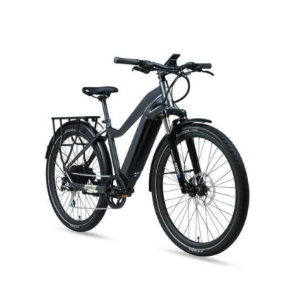 2020 Aventon Level Commuter E-Bike Earth Grey