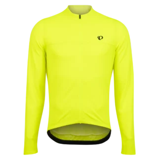 Pearl iZumi QUEST LS JERSEY SCREAMING YELLOW/BLACK