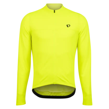 Pearl iZumi QUEST LS JERSEY SCREAMING YELLOW/BLACK