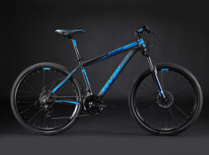 2021 Seven Peaks Kozak Black/Blue Hardtail Mountain Bike