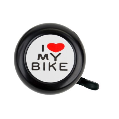 Sunlite "I Love My Bike" Bell Black