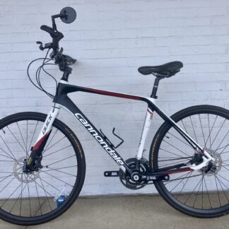 Used Cannondale Quick Carbon Fitness Hybrid White/Black/Red
