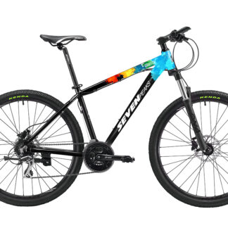 Seven Peaks Graffiti Black/Multi-Color Mountain Bike