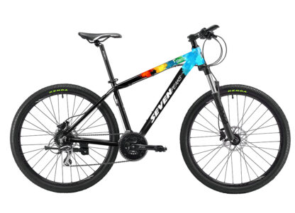 Seven Peaks Graffiti Black/Multi-Color Mountain Bike