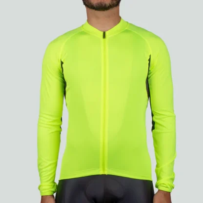 Bellwether Sol Air UPF 40+ Mens Jersey Hi Vis