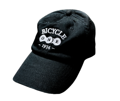 Bicycle One Logo Ballcap Black