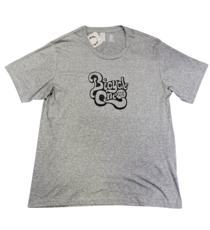 Bicycle One Throwback Logo T-Shirt Gray