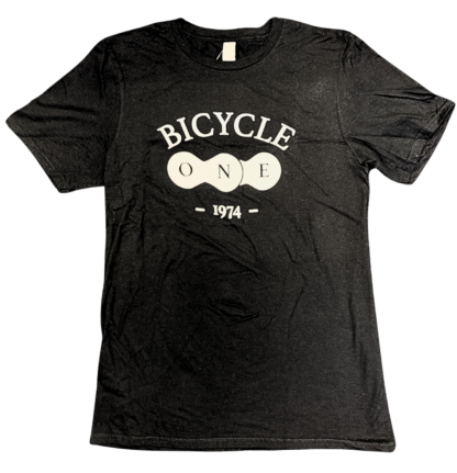 Bicycle One Logo T-Shirt Black