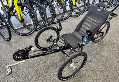 Used Black ICE Adventure rear-suspension recumbent trike