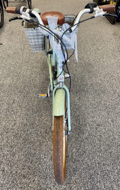 USED Townie Go! eBike in Mint Green w/ Baskets - Image 4