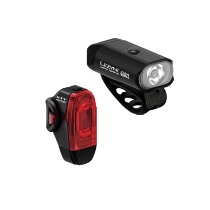 Lezyne Mini Drive 400XL & KTV Drive Pro+ LED Light Pair