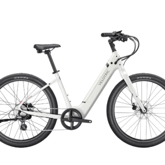 Velotric Breeze 1 Cruiser Ebike Satin White Sale! FREE REAR RACK + FENDERS (IN STOCK!)