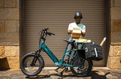 Velotric Go 1 Compact Utility e-Bike in Forest Green (NEW!) - Image 4