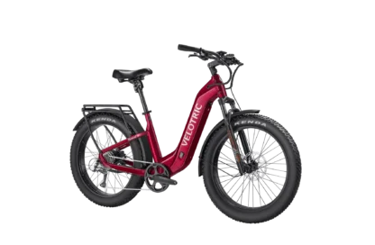 Velotric Nomad 2 Step-Thru E-Bike - Cranberry (R and L Sizing) (NEW!) - Image 3