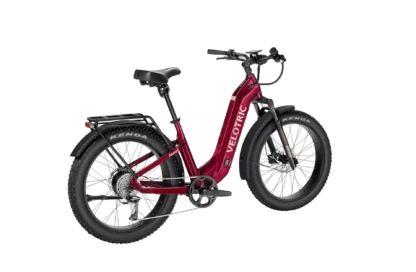 Velotric Nomad 2 Step-Thru E-Bike - Cranberry (R and L Sizing) (NEW!) - Image 2