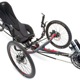Ice Recumbent Trike Sprint X Rohloff Hub, 26" Rear (Gray)