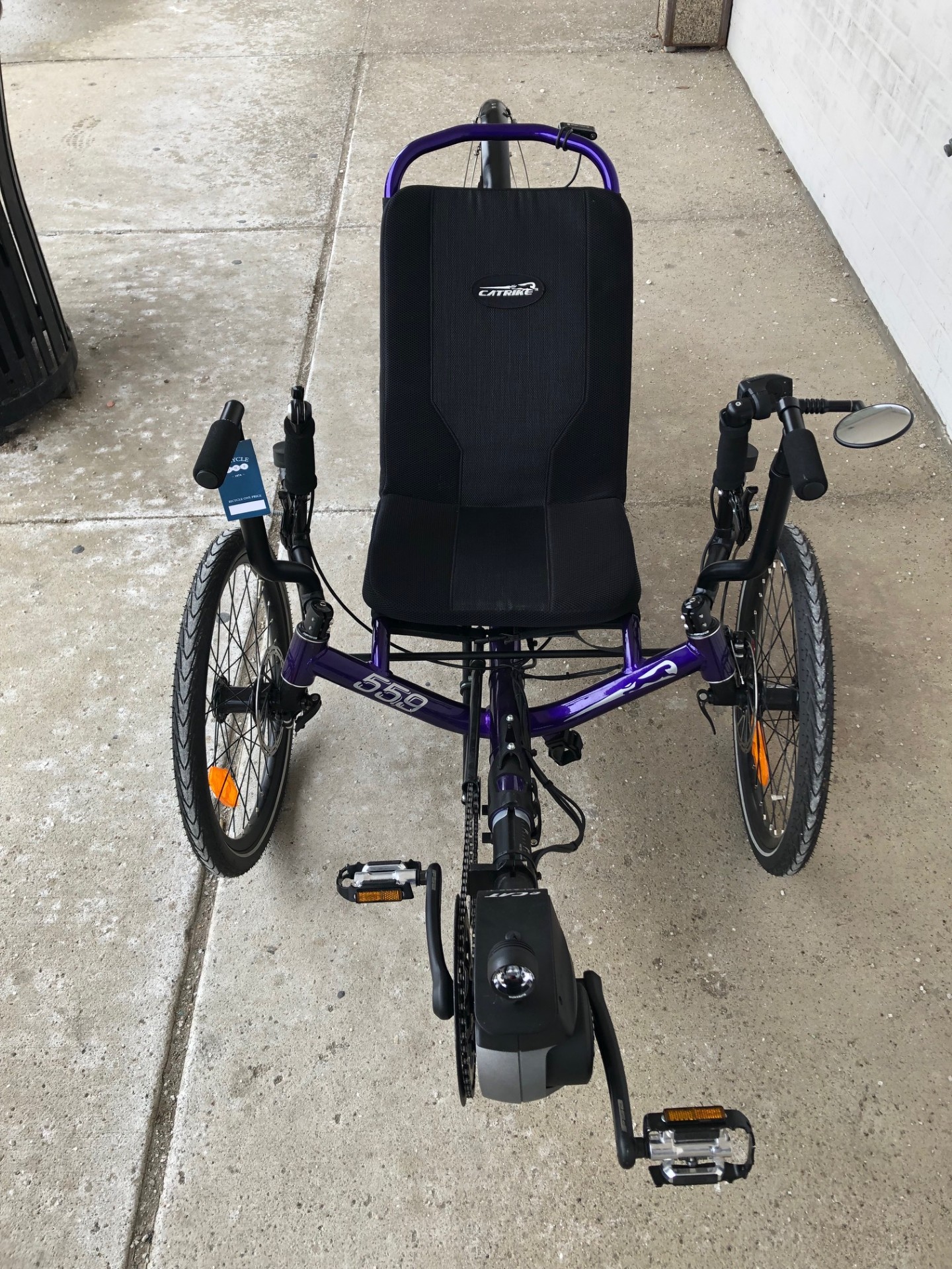 2025 Catrike eCAT Gen 2 559 Electric Recumbent Trike Candy Purple (ONLY ONE LEFT!) - Image 5