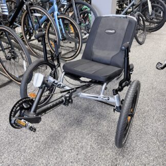 Catrike Max Recumbent Trike, Liquid Chrome (One availiable at this price!)