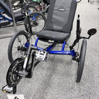 Catrike Villager Recumbent Trike, Blueberry Blast (One availiable at this price!)
