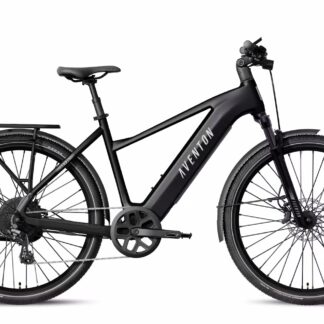Aventon Level 4 REC Ebike Step Over Matte Black