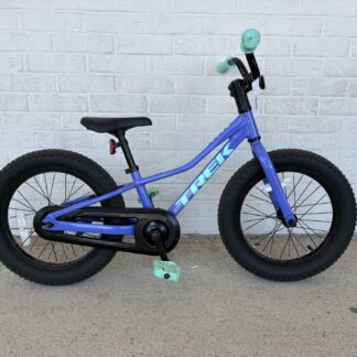 Used TREK Precaliber Ultraviolet 16" Kid's Bicycle (IN STOCK!)