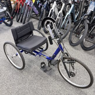 Used Blue Invacare "Top End Excelerator" Handcycle, 7-Speed