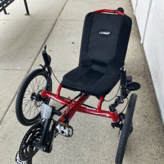 Used Lava Red Catrike Villager Recumbent Trike
