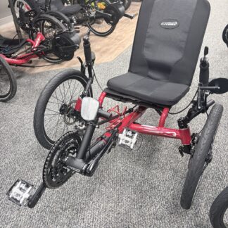 Used Lava Red Catrike Villager Recumbent Trike