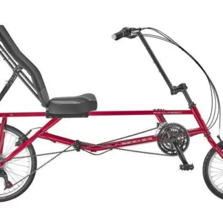 USED SUN EZ-SPORT RED TWO-WHEEL RECUMBENT (add pics)