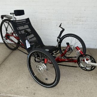 Used ICE Sprint RS Red 26" Rear Wheel Recumbent Trike (IN STOCK!)