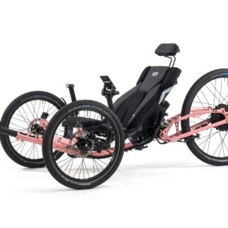 ICE Sprint X 26 PERS Chainless E-Assist Rear and Front Suspension Recumbent Trike